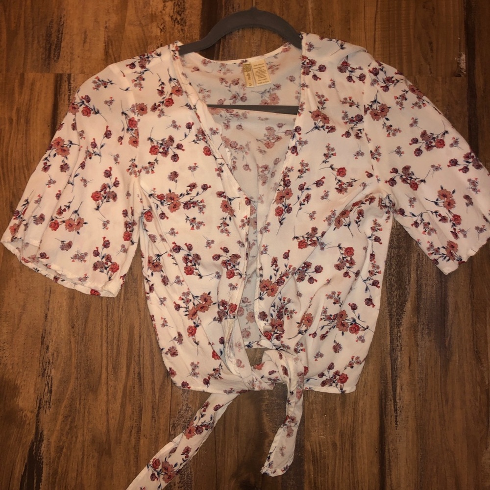 Floral Button Down